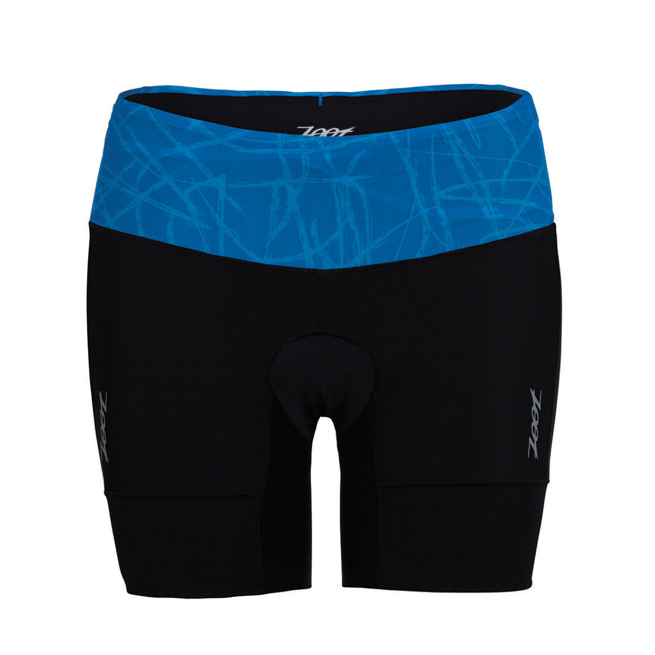 Zoot Sports Womens Performance Triathlon 8 Inch Short - Black / Beet