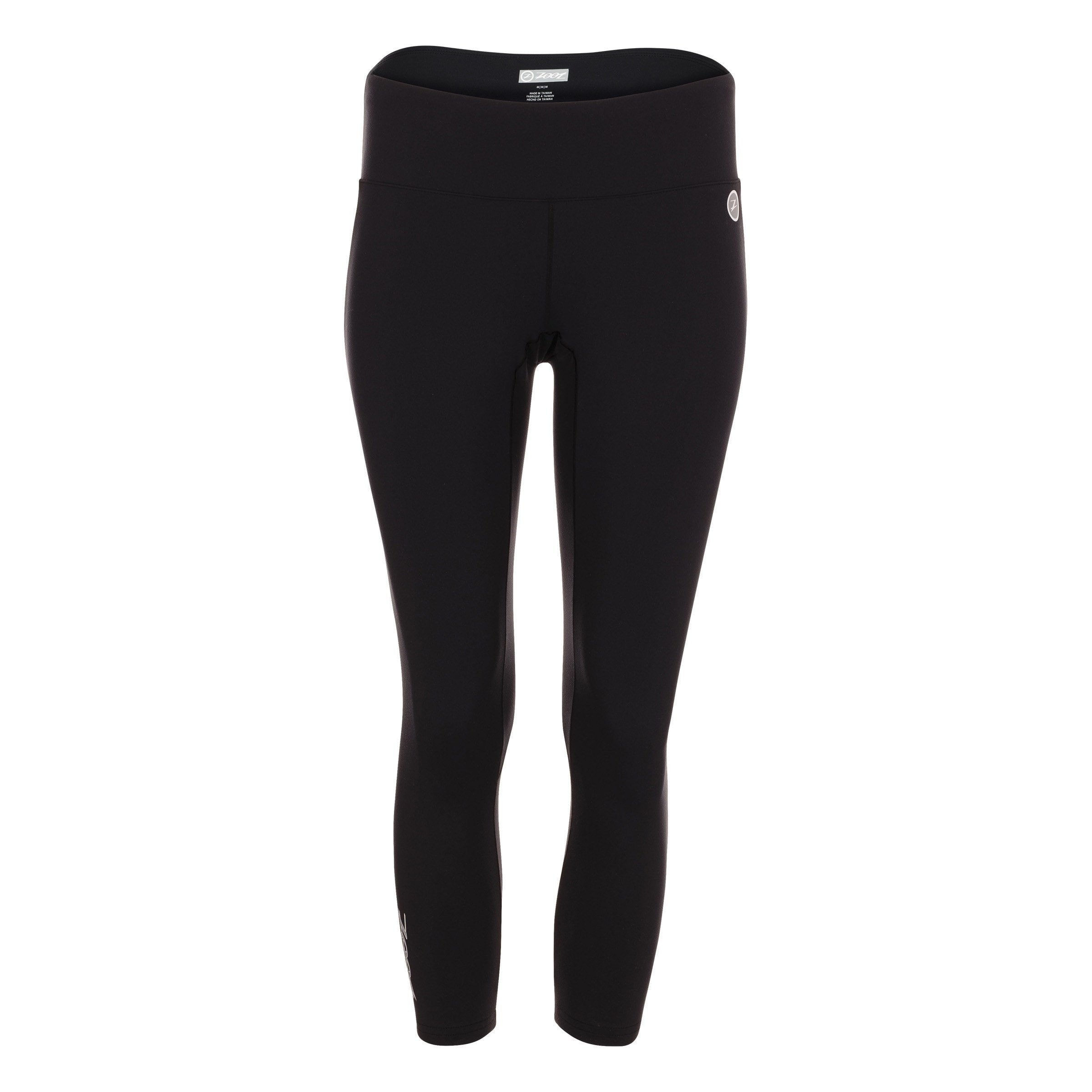 Zoot Sports Womens Run Twin Fin Capri - Black