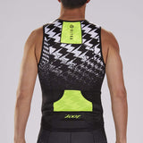 zootsports TRI APPAREL MENS ULTRA TRI AERO TANK - BOLT